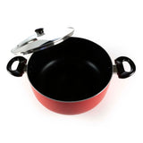 GETIT.QA- Qatar’s Best Online Shopping Website offers CHEFLINE NON-STICK DUTCH OVEN-- 26 CM-- ESNLINDDO26 at the lowest price in Qatar. Free Shipping & COD Available!