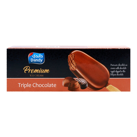 GETIT.QA- Qatar’s Best Online Shopping Website offers DANDY TRIPLE CHOCOLATE PREMIUM ICE CREAM STICK 65 ML at the lowest price in Qatar. Free Shipping & COD Available!