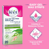 GETIT.QA- Qatar’s Best Online Shopping Website offers VEET HAIR REMOVAL COLD WAX STRIPS DRY SKIN 20 PCS at the lowest price in Qatar. Free Shipping & COD Available!