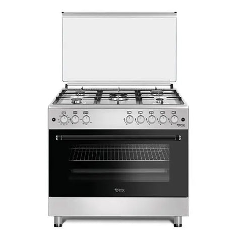 GETIT.QA- Qatar’s Best Online Shopping Website offers ORYX 5 BURNER FREE STANDING COOKING RANGE, OXCGF-90SY-LRE at the lowest price in Qatar. Free Shipping & COD Available!