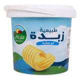 GETIT.QA- Qatar’s Best Online Shopping Website offers MAZZRATY NATURAL UNSALTED BUTTER 1 KG at the lowest price in Qatar. Free Shipping & COD Available!