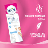 GETIT.QA- Qatar’s Best Online Shopping Website offers VEET PURE BIKINI & UNDERARM HAIR REMOVAL CREAM SENSITIVE 100 ML at the lowest price in Qatar. Free Shipping & COD Available!