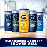 GETIT.QA- Qatar’s Best Online Shopping Website offers NIVEA MEN 3IN1 POWER FRESH SHOWER GEL 250 ML at the lowest price in Qatar. Free Shipping & COD Available!