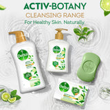 GETIT.QA- Qatar’s Best Online Shopping Website offers DETTOL ACTIV-BOTANY ANTIBACTERIAL BAR SOAP-- GREEN TEA & BERGAMOT FRAGRANCE-- 100% PLANT-DERIVED INGREDIENTS 110 G at the lowest price in Qatar. Free Shipping & COD Available!