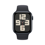 GETIT.QA- Qatar’s Best Online Shopping Website offers APPLE WATCH SE GPS, MIDNIGHT ALUMINIUM CASE WITH MIDNIGHT SPORT BAND, 44 MM, S/M, MRE73 at the lowest price in Qatar. Free Shipping & COD Available!