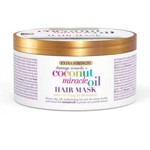 GETIT.QA- Qatar’s Best Online Shopping Website offers OGX COCONUT OIL DAMAGE REMEDY HAIR MASK 300 ML at the lowest price in Qatar. Free Shipping & COD Available!