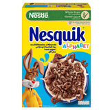 GETIT.QA- Qatar’s Best Online Shopping Website offers NESQUIK CHOCOLATE ALPHABETS BREAKFAST CEREAL 325 G at the lowest price in Qatar. Free Shipping & COD Available!