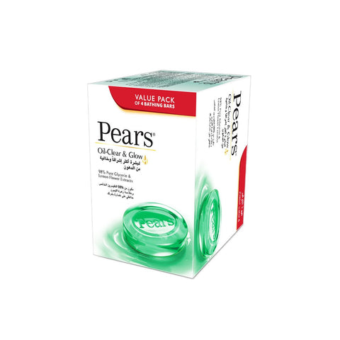 GETIT.QA- Qatar’s Best Online Shopping Website offers PEARS OIL CLEAR & GLOW SOAP 4 X 125 G at the lowest price in Qatar. Free Shipping & COD Available!