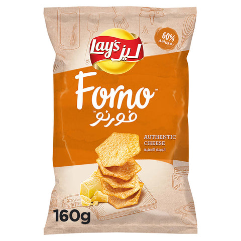 GETIT.QA- Qatar’s Best Online Shopping Website offers LAY'S FORNO AUTHENTIC CHEESE POTATO CHIPS 160 G at the lowest price in Qatar. Free Shipping & COD Available!