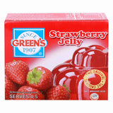 GETIT.QA- Qatar’s Best Online Shopping Website offers GREENS JELLY STRAWBERRY 85 G at the lowest price in Qatar. Free Shipping & COD Available!