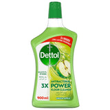 GETIT.QA- Qatar’s Best Online Shopping Website offers DETTOL GREEN APPLE ANTIBACTERIAL POWER FLOOR CLEANER 900 ML
 at the lowest price in Qatar. Free Shipping & COD Available!