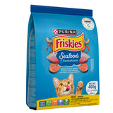 GETIT.QA- Qatar’s Best Online Shopping Website offers PURINA FRISKIES SEAFOOD SENSATION CAT FOOD 400 G
 at the lowest price in Qatar. Free Shipping & COD Available!