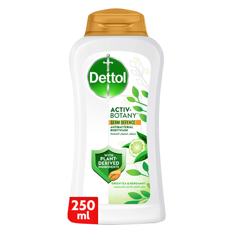 GETIT.QA- Qatar’s Best Online Shopping Website offers DETTOL ACTIV-BOTANY ANTIBACTERIAL BODYWASH-- GREEN TEA & BERGAMOT FRAGRANCE 250 ML at the lowest price in Qatar. Free Shipping & COD Available!