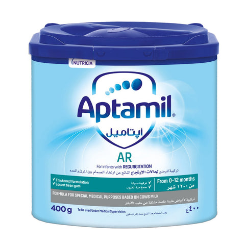 GETIT.QA- Qatar’s Best Online Shopping Website offers APTAMIL ANTI-REGURGITATION FORMULA MILK POWDER FROM 0-12 MONTHS 400 G at the lowest price in Qatar. Free Shipping & COD Available!