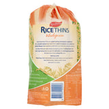 GETIT.QA- Qatar’s Best Online Shopping Website offers R/F RICE THINS WHOLEGRAIN 150G at the lowest price in Qatar. Free Shipping & COD Available!
