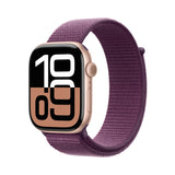 GETIT.QA- Qatar’s Best Online Shopping Website offers PRE-ORDER APPLE WATCH SERIES 10 GPS, 42MM ROSE GOLD ALUMINIUM CASE WITH PLUM SPORT LOOP, MWWK3QA/A at the lowest price in Qatar. Free Shipping & COD Available!