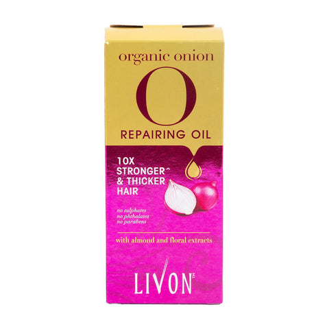 GETIT.QA- Qatar’s Best Online Shopping Website offers LIVON ORGANIC ONION REPAIRING OIL 100 ML at the lowest price in Qatar. Free Shipping & COD Available!