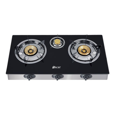 GETIT.QA- Qatar’s Best Online Shopping Website offers OSCAR TABLE GAS BURNER, 3 BURNER, BLACK, OGT3GL at the lowest price in Qatar. Free Shipping & COD Available!