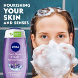 GETIT.QA- Qatar’s Best Online Shopping Website offers NIVEA SHOWER GEL FRESH POWERFRUIT 250 ML at the lowest price in Qatar. Free Shipping & COD Available!