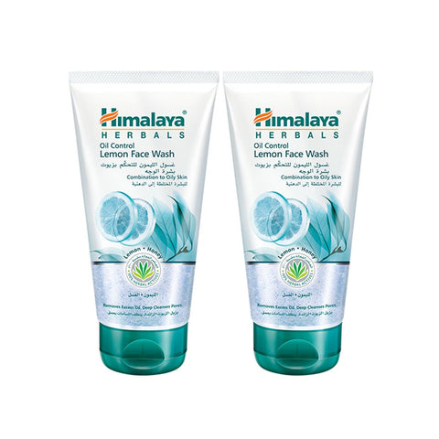 GETIT.QA- Qatar’s Best Online Shopping Website offers HIMALAYA FACE WASH OIL CONTROL LEMON 2 X 150 ML at the lowest price in Qatar. Free Shipping & COD Available!