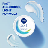 GETIT.QA- Qatar’s Best Online Shopping Website offers NIVEA MOISTURISING CREAM SOFT REFRESHING JAR 50 ML at the lowest price in Qatar. Free Shipping & COD Available!