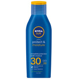 GETIT.QA- Qatar’s Best Online Shopping Website offers NIVEA SUN LOTION PROTECT & MOISTURE SPF30 200 ML at the lowest price in Qatar. Free Shipping & COD Available!