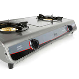 GETIT.QA- Qatar’s Best Online Shopping Website offers IKON TABLE TOP GAS STOVE, 2 BURNERS, 2-5128 BTX at the lowest price in Qatar. Free Shipping & COD Available!