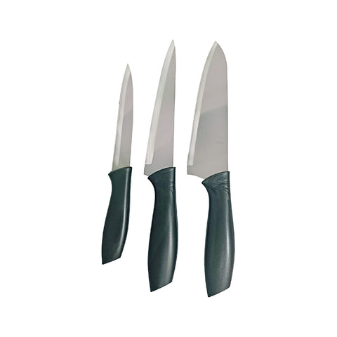 GETIT.QA- Qatar’s Best Online Shopping Website offers ROOC KNIFE BLOCK-- 3 PCS-- KT03 at the lowest price in Qatar. Free Shipping & COD Available!