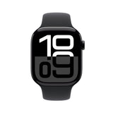 GETIT.QA- Qatar’s Best Online Shopping Website offers PRE-ORDER APPLE WATCH SERIES 10 GPS + CELLULAR, 42MM JET BLACK ALUMINIUM CASE WITH BLACK SPORT BAND - S/M, MWX63QA/A at the lowest price in Qatar. Free Shipping & COD Available!