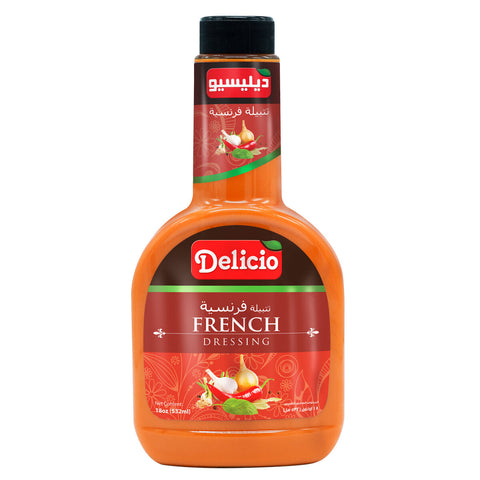 GETIT.QA- Qatar’s Best Online Shopping Website offers DELICIO FRENCH DRESSING 532 ML at the lowest price in Qatar. Free Shipping & COD Available!
