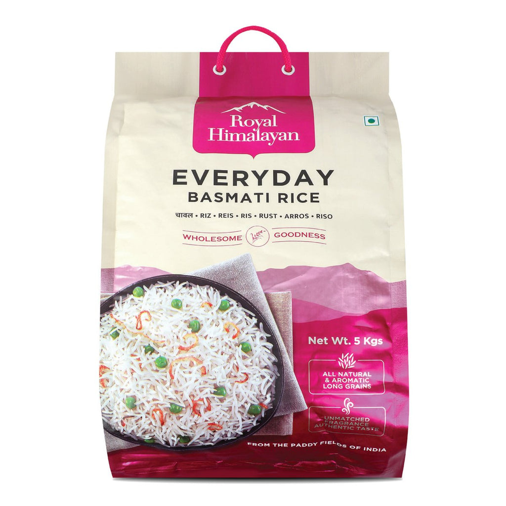 GETIT.QA | ROYAL HIMALAYAN EVERYDAY BASMATI RICE VALUE PACK 5 KG | COD ...
