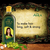 GETIT.QA- Qatar’s Best Online Shopping Website offers DABUR AMLA GOLD HAIR OIL-- 200 ML at the lowest price in Qatar. Free Shipping & COD Available!