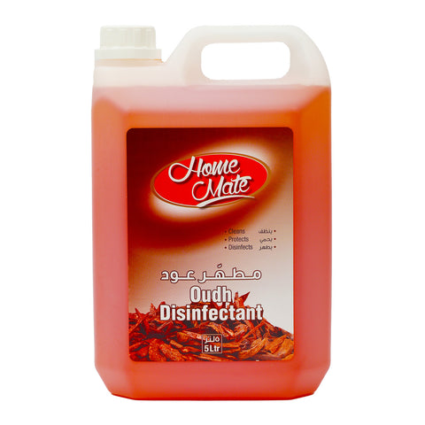 GETIT.QA- Qatar’s Best Online Shopping Website offers HOME MATE OUDH DISINFECTANT 5 LITRES
 at the lowest price in Qatar. Free Shipping & COD Available!
