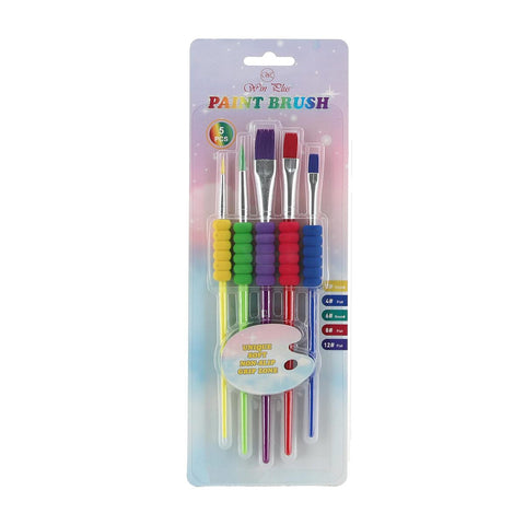 GETIT.QA- Qatar’s Best Online Shopping Website offers WIN PLUS COLOR PAINT BRUSH, 5PCS at the lowest price in Qatar. Free Shipping & COD Available!