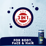 GETIT.QA- Qatar’s Best Online Shopping Website offers NIVEA MEN 3IN1 POWER FRESH SHOWER GEL 250 ML at the lowest price in Qatar. Free Shipping & COD Available!