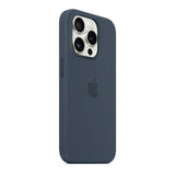 GETIT.QA- Qatar’s Best Online Shopping Website offers APPLE IPHONE 15 PRO SILICONE CASE WITH MAGSAFE, STORM BLUE, MT1D3ZM/A at the lowest price in Qatar. Free Shipping & COD Available!