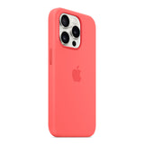 GETIT.QA- Qatar’s Best Online Shopping Website offers APPLE IPHONE 15 PRO SILICONE CASE WITH MAGSAFE, GUAVA, MT1G3ZM/A at the lowest price in Qatar. Free Shipping & COD Available!