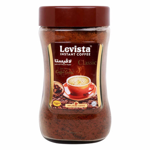 GETIT.QA- Qatar’s Best Online Shopping Website offers LEVISTA INSTANT COFFEE CLASSIC-- 200 G at the lowest price in Qatar. Free Shipping & COD Available!