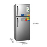 GETIT.QA- Qatar’s Best Online Shopping Website offers AFTRON DOUBLE DOOR REFRIGERATOR, 225 L, STAINLESS STEEL, AFR320SSF at the lowest price in Qatar. Free Shipping & COD Available!