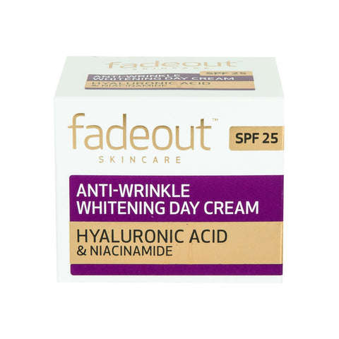 GETIT.QA- Qatar’s Best Online Shopping Website offers FADE OUT ANTI-WRINKLE WHITENING DAY CREAM 50 ML at the lowest price in Qatar. Free Shipping & COD Available!