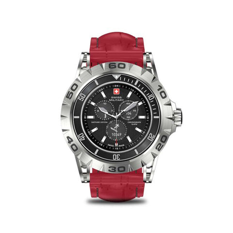 GETIT.QA- Qatar’s Best Online Shopping Website offers SWISS MILITARY SMART WATCH SILICONE STRAP DOM 2 RED at the lowest price in Qatar. Free Shipping & COD Available!