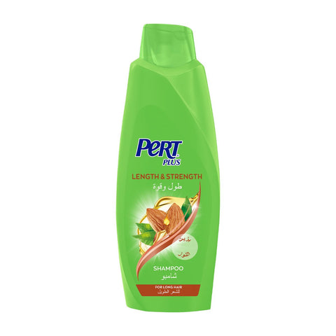 GETIT.QA- Qatar’s Best Online Shopping Website offers PERT PLUS LENGTH & STRENGTH SHAMPOO WITH ALMOND OIL 600 ML at the lowest price in Qatar. Free Shipping & COD Available!