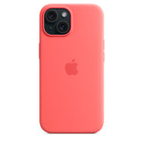 GETIT.QA- Qatar’s Best Online Shopping Website offers APPLE IPHONE 15 SILICONE CASE WITH MAGSAFE, GUAVA, MT0V3ZM/A at the lowest price in Qatar. Free Shipping & COD Available!