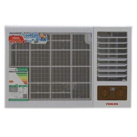 GETIT.QA- Qatar’s Best Online Shopping Website offers NIKAI WINDOW AIR CONDITIONER, 2 TON, NWAC24031N24 at the lowest price in Qatar. Free Shipping & COD Available!