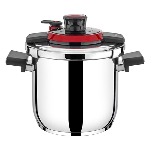 GETIT.QA- Qatar’s Best Online Shopping Website offers VIVALDI STAINLESS STEEL PRESSURE COOKER TOMBO-- 8 L-- G781 at the lowest price in Qatar. Free Shipping & COD Available!