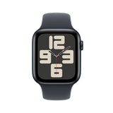 GETIT.QA- Qatar’s Best Online Shopping Website offers PRE-ORDER APPLE WATCH SE GPS + CELLULAR, 40 MM MIDNIGHT ALUMINIUM CASE WITH MIDNIGHT SPORT BAND - M/L, MXGD3QA/A at the lowest price in Qatar. Free Shipping & COD Available!