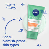 GETIT.QA- Qatar’s Best Online Shopping Website offers NIVEA FACE WASH DEEP PORE CLEANSER CLEAR UP 150 ML at the lowest price in Qatar. Free Shipping & COD Available!