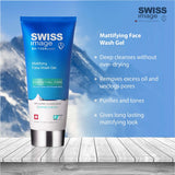 GETIT.QA- Qatar’s Best Online Shopping Website offers SWISS IMAGE ESSENTIAL CARE MATTIFYING FACE WASH GEL-- 200 ML at the lowest price in Qatar. Free Shipping & COD Available!