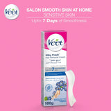 GETIT.QA- Qatar’s Best Online Shopping Website offers VEET HAIR REMOVAL CREAM SENSITIVE SKIN VALUE PACK 2 X 100 G at the lowest price in Qatar. Free Shipping & COD Available!