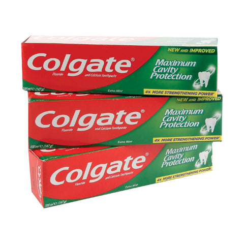 GETIT.QA- Qatar’s Best Online Shopping Website offers COLGATE EXTRA MINT TOOTHPASTE VALUE PACK 3 X 100 ML at the lowest price in Qatar. Free Shipping & COD Available!